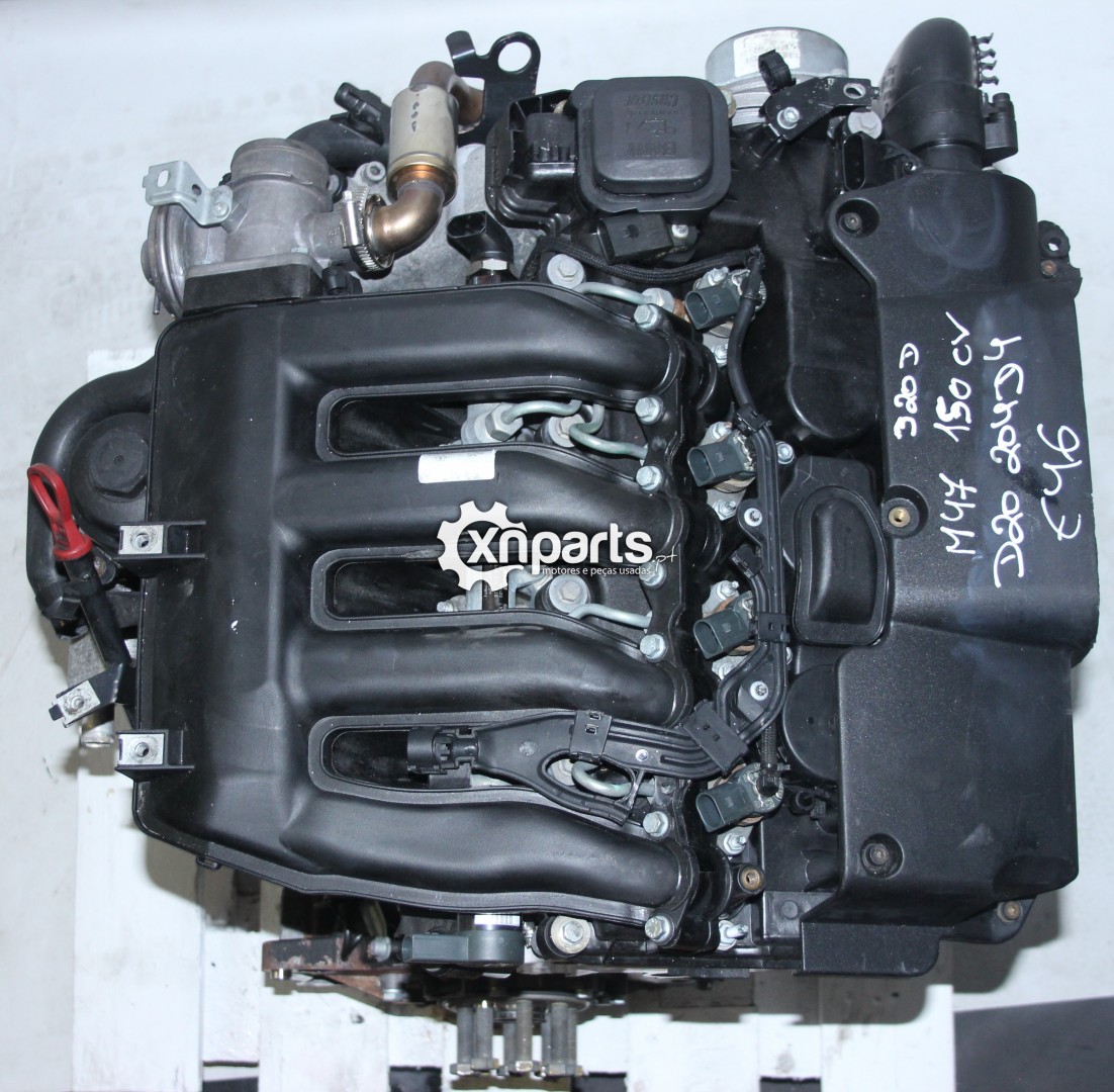 Peça - Motor Bmw X3 (E83) 2.0 D | 11.03 - 08.07 Usado Ref. M47 D20 